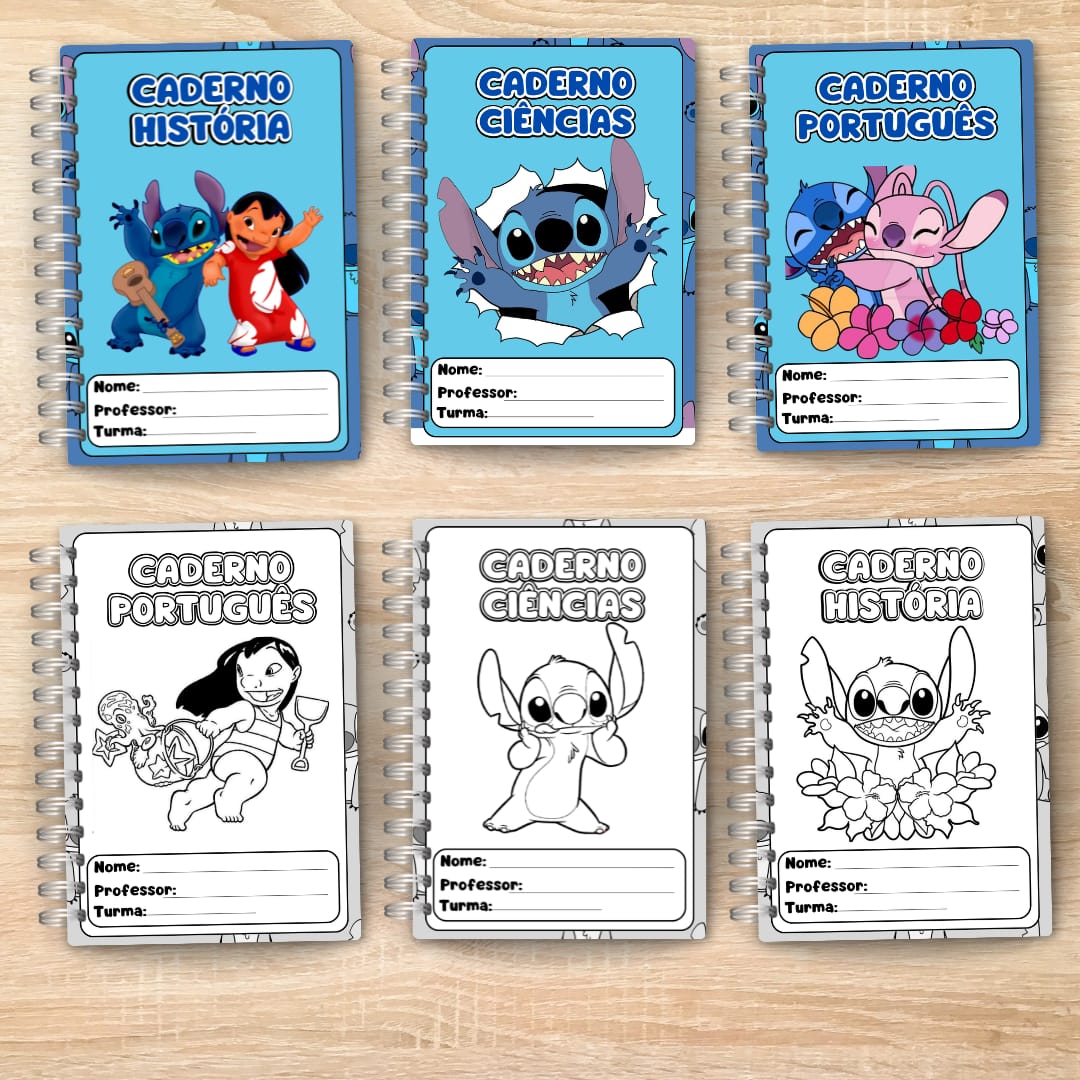 capa caderno stitch planner