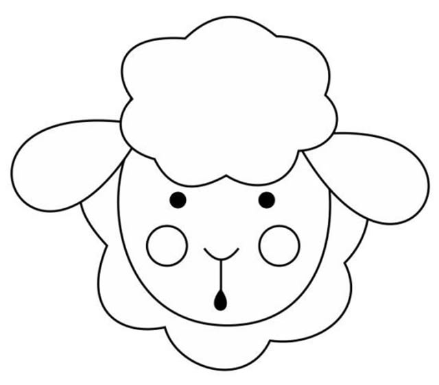 carinha de ovelha para artesanato