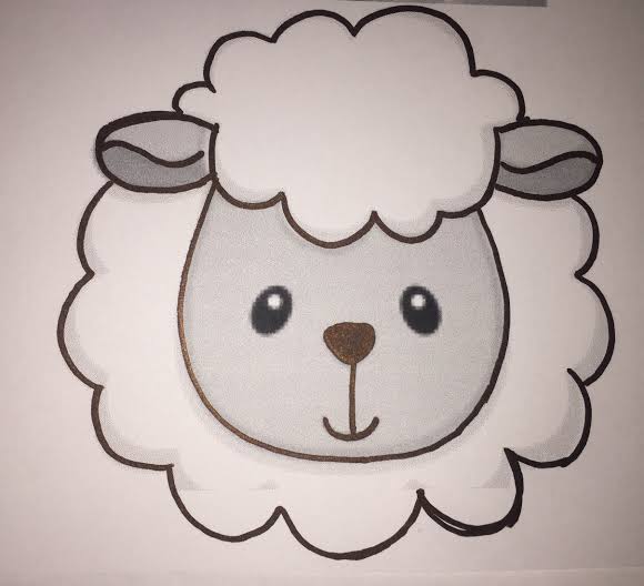 desenho ovelha páscoa imprimir