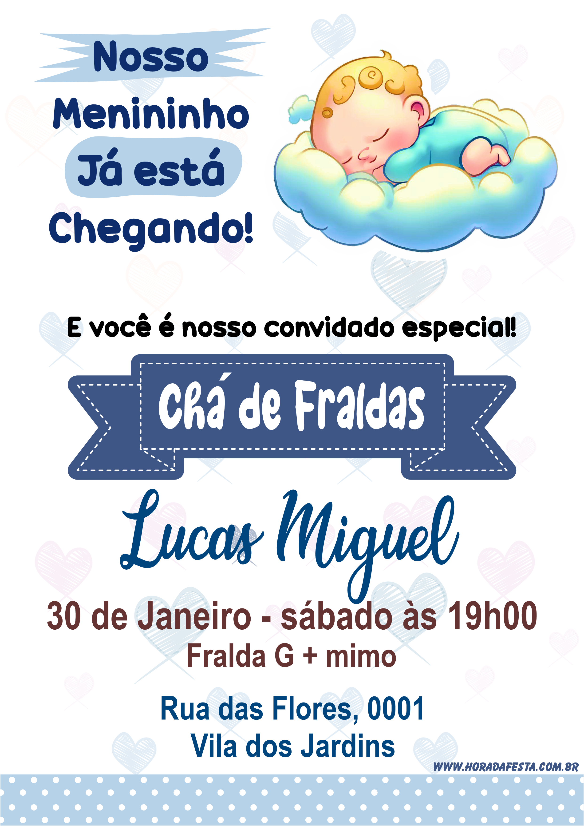 Plataformas Gratuitas para Fazer seu Cartão de Chá de Fraldas Online