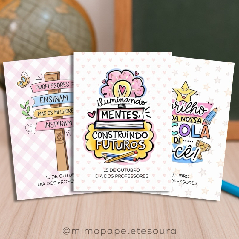 ideias de cartão dia dos professores