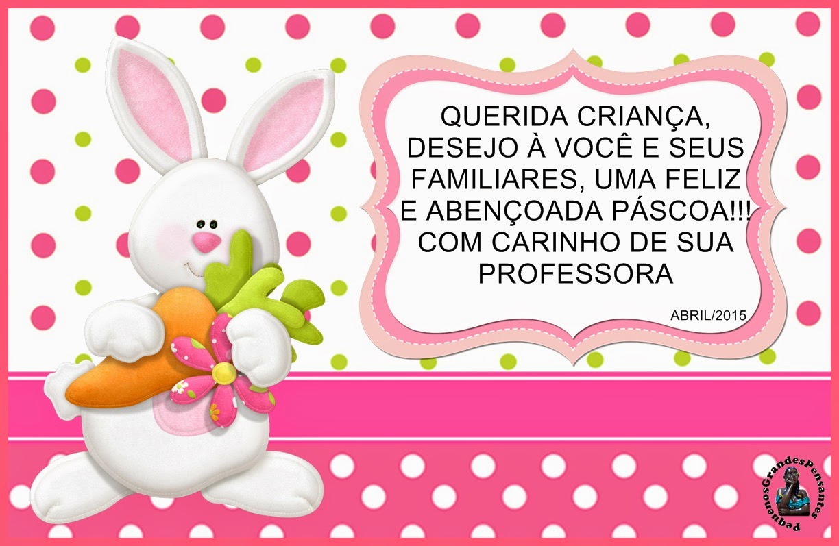 cartao de pascoa para colorir