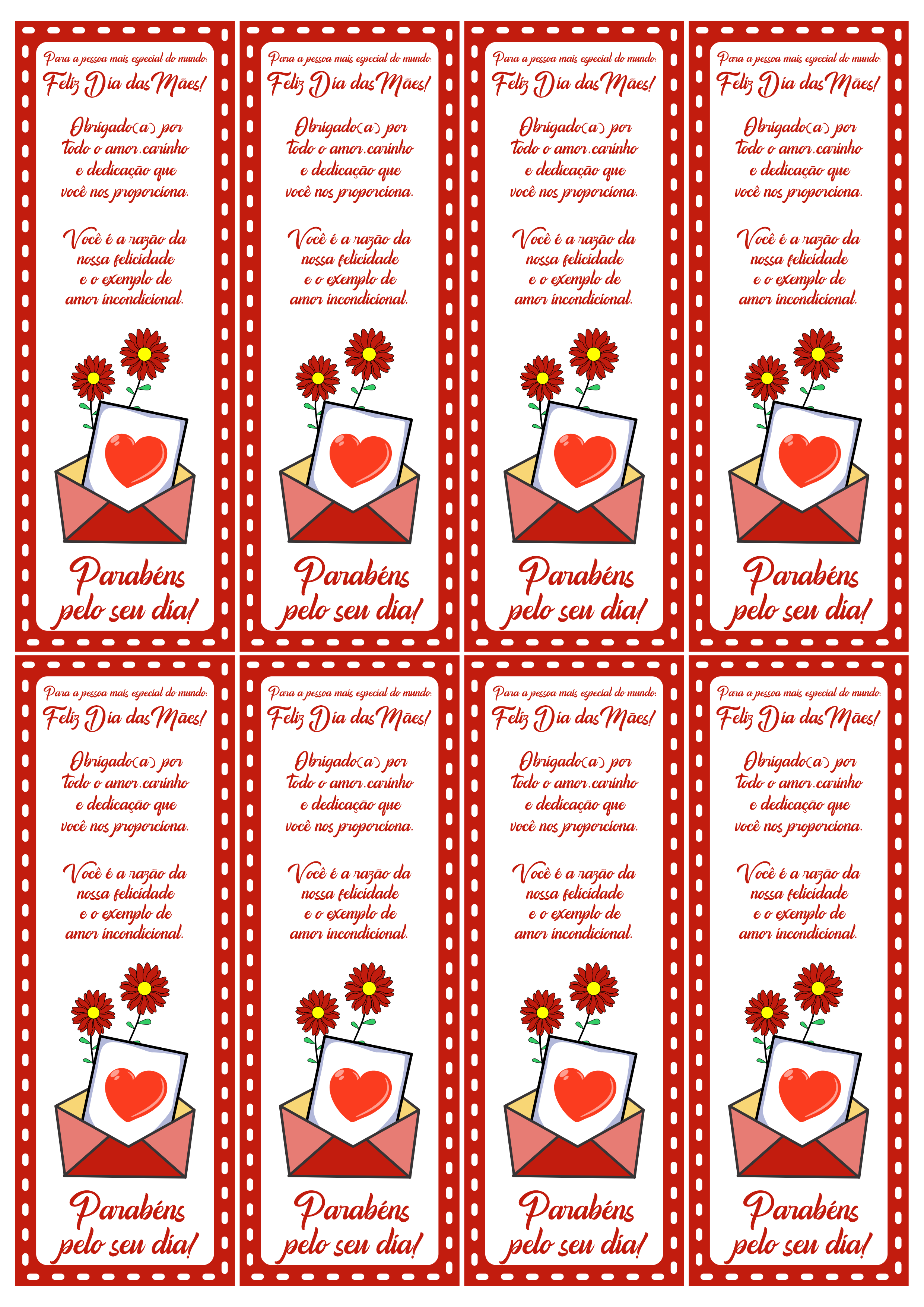 cartão dia das mães para imprimir em PDF