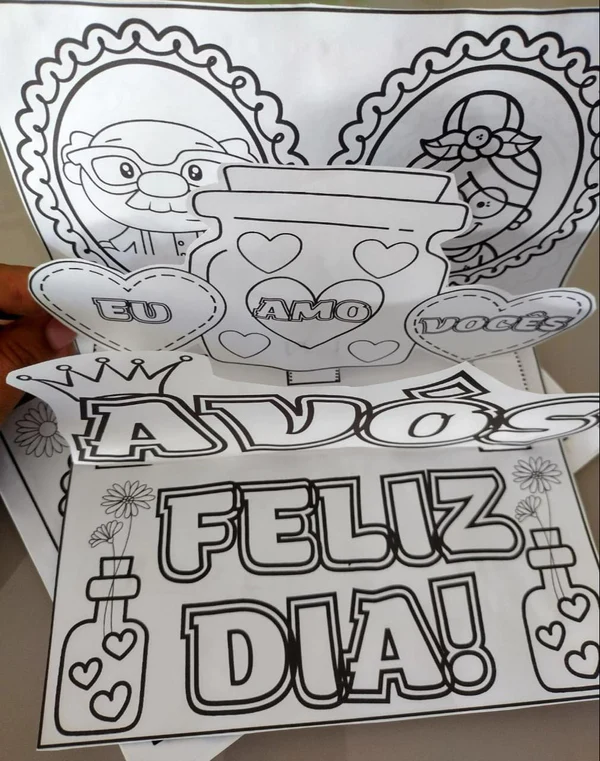 cartão dia dos avós pdf