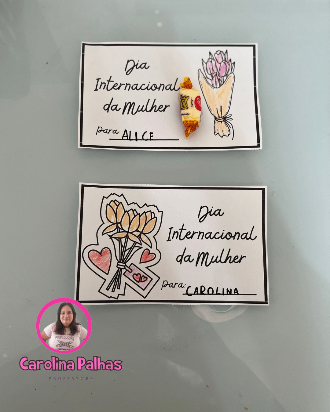 cartão dia da mulher para imprimir grátis