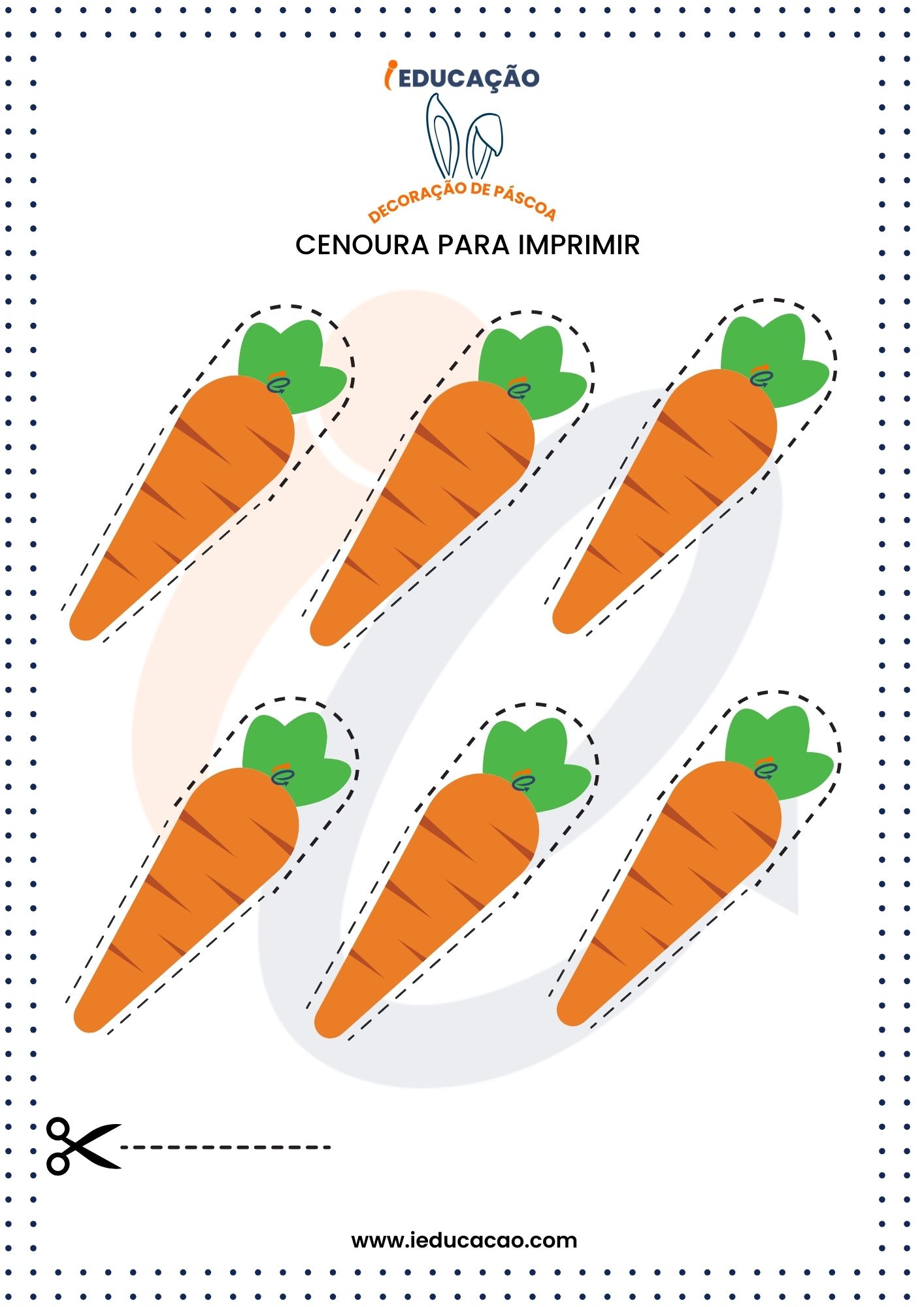 molde cenoura páscoa caixa