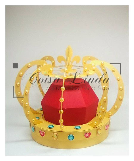 Inspirações de Centro de Mesa Coroa para Festas Temáticas