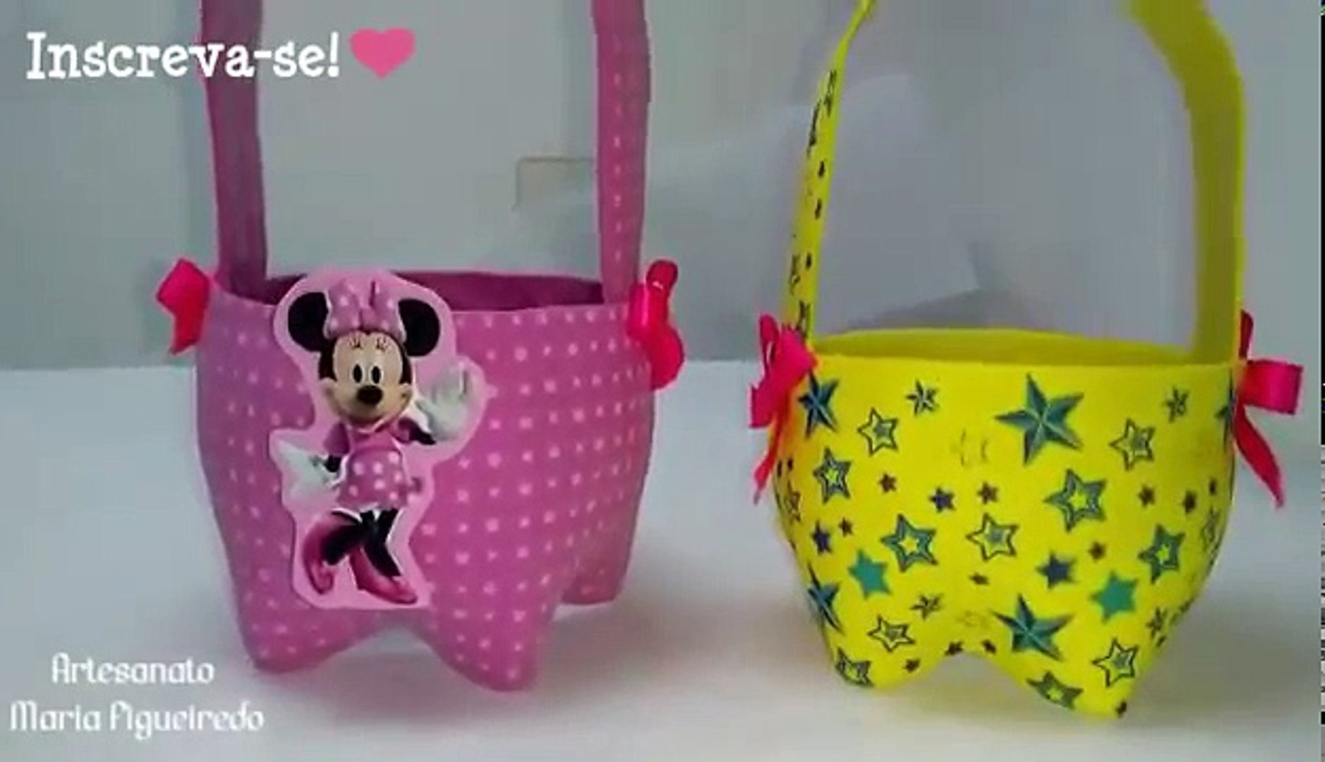 Como Reutilizar Garrafas PET em Artesanato