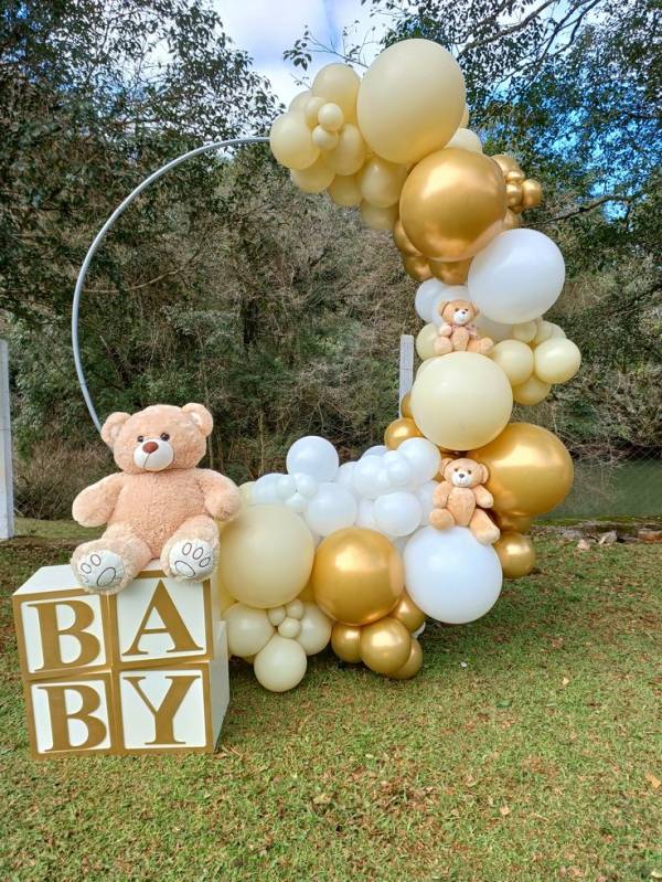 ideias criativas cha de bebe barato