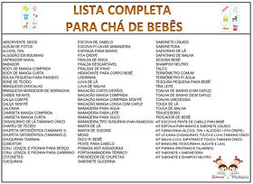 As melhores plataformas online para criar sua lista de chá de fraldas