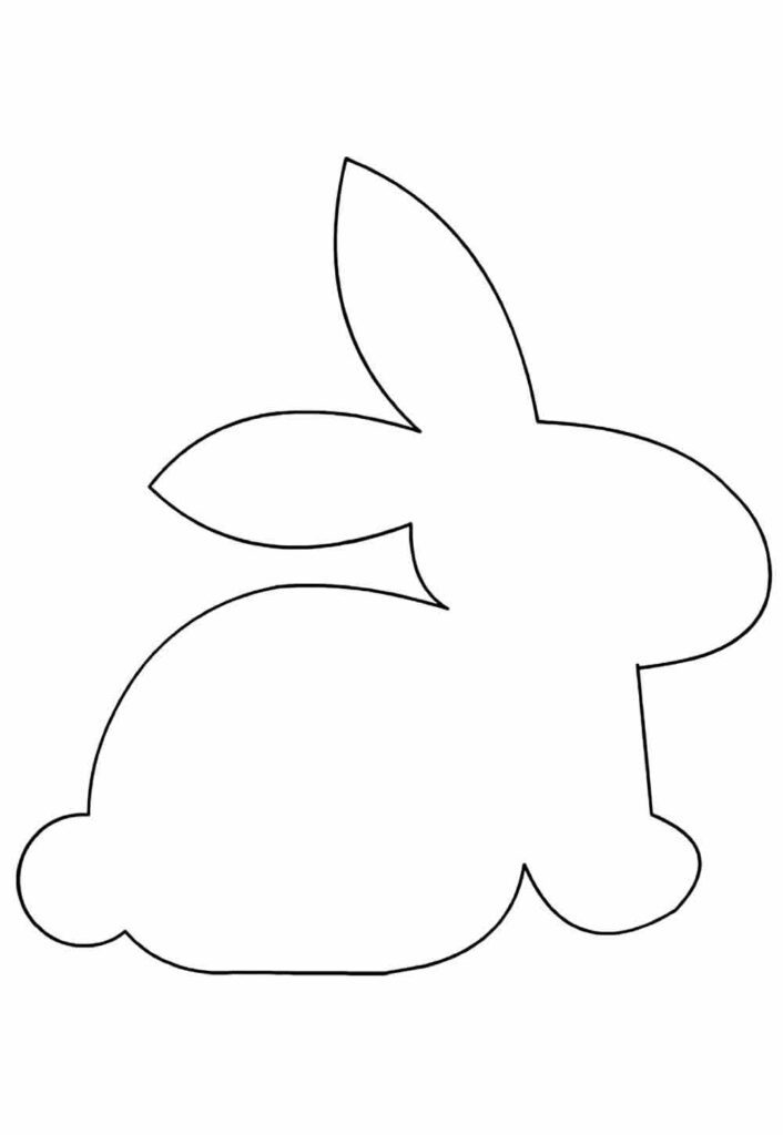 coelho para colorir