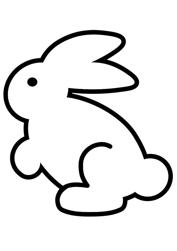 desenhos de coelhos realistas para colorir