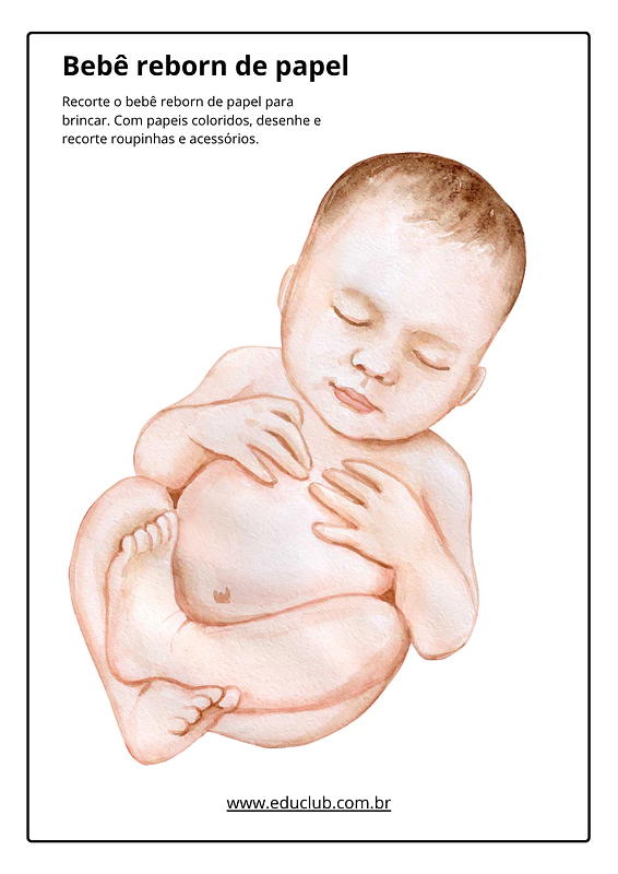 coisas de bebê para imprimir grátis
