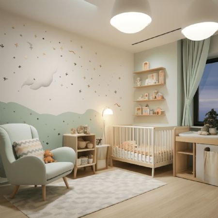 melhores cores para quarto de bebê que acalmam