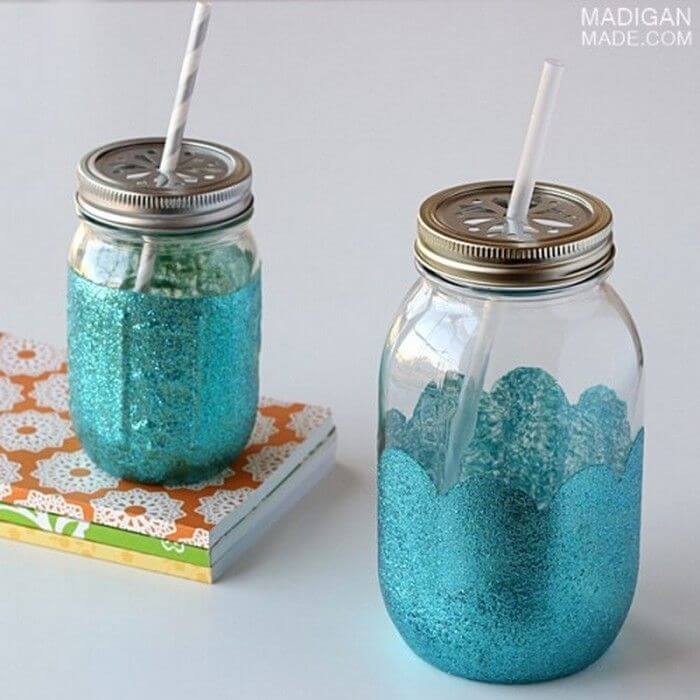 Como Fazer Decoupage em Tampas de Potes de Vidro