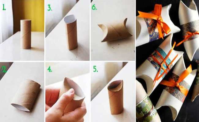 como fazer artesanato com rolo de papel higienico passo a passo
