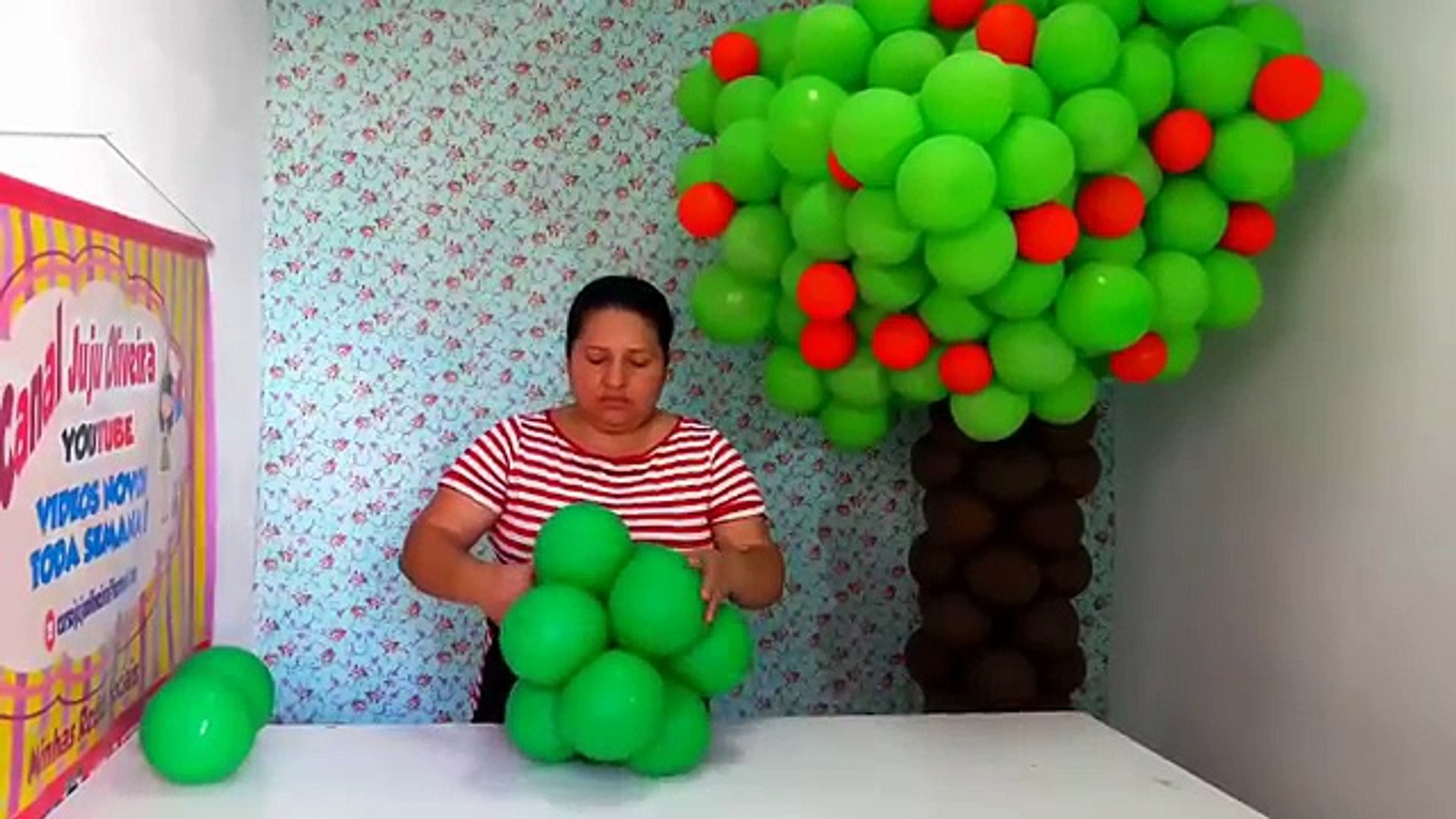 Passo a passo: Árvore de balões orgânica para iniciantes
