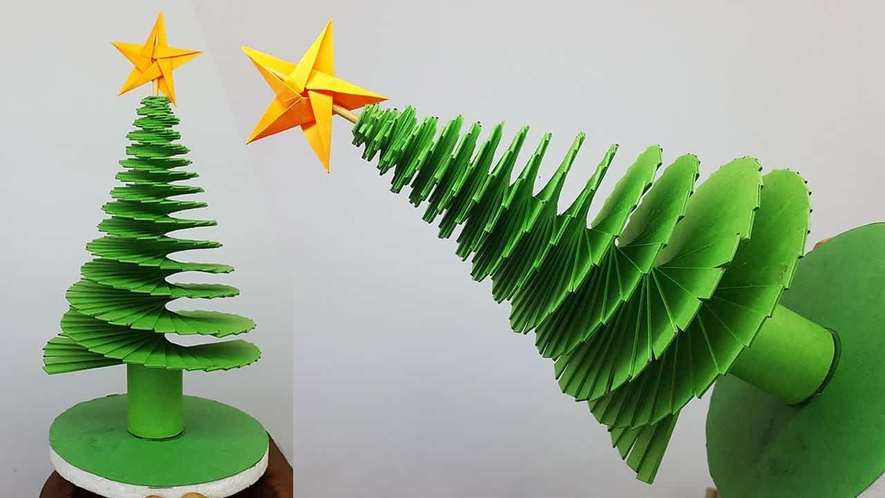 como fazer decoração de natal com papel