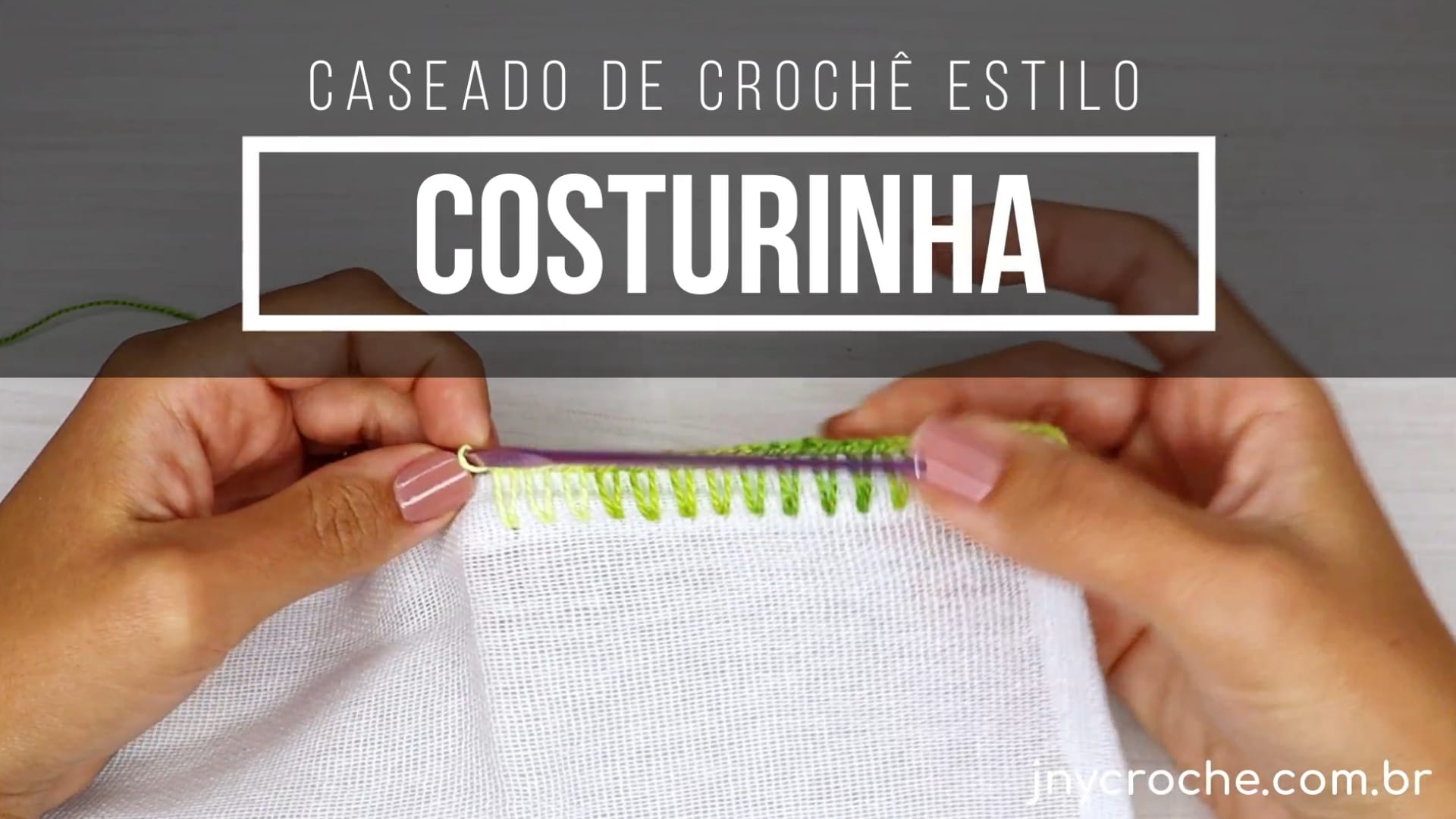 Diferenças entre ponto caseado à mão e à máquina