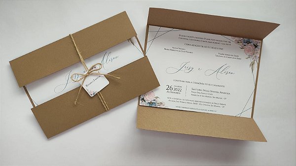 Convites de Casamento Florais: Dicas para um Toque de Natureza