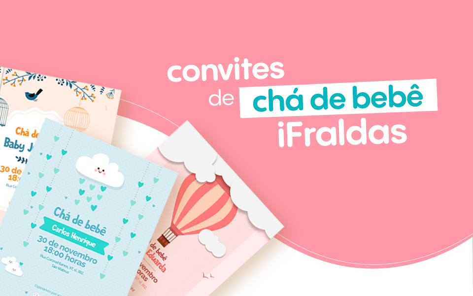 erros comuns ao fazer convite de chá de bebê