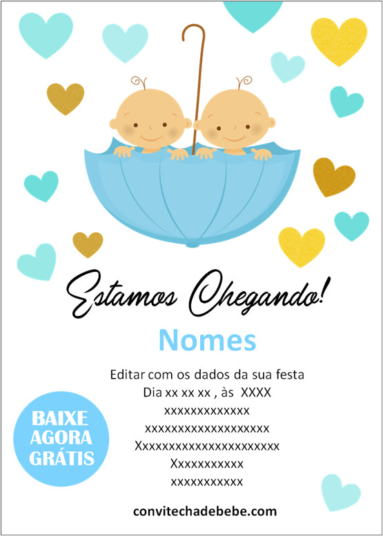 Checklist Essencial: O Que Não Pode Faltar no Convite do Chá de Fraldas