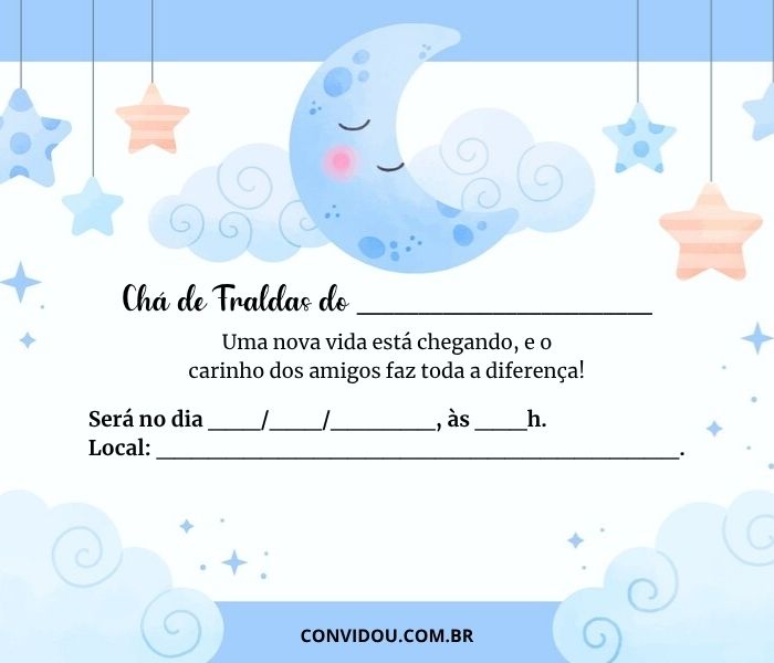 Convite de Chá de Fraldas Digital vs. Físico: Qual o Melhor para Você?