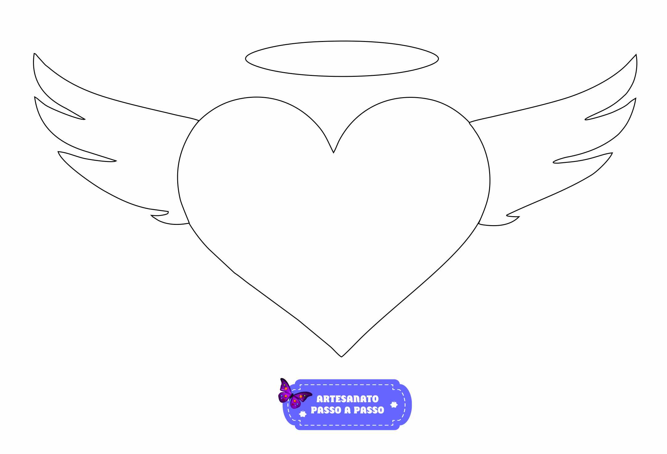 ideias de desenhos de coração para pintar e imprimir
