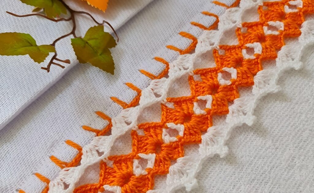 de croche com grafico