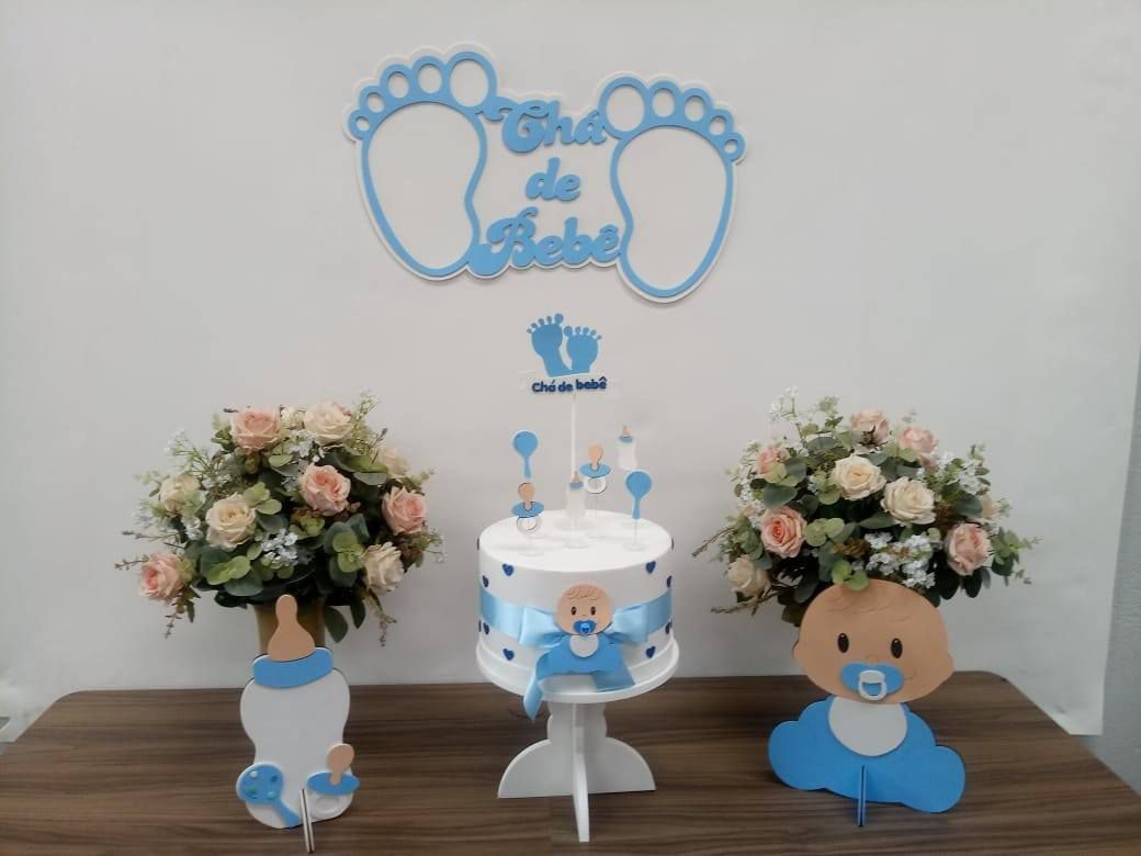 DIY de Chá de Bebê Azul: 5 Ideias Criativas para Decorar Gastando Pouco