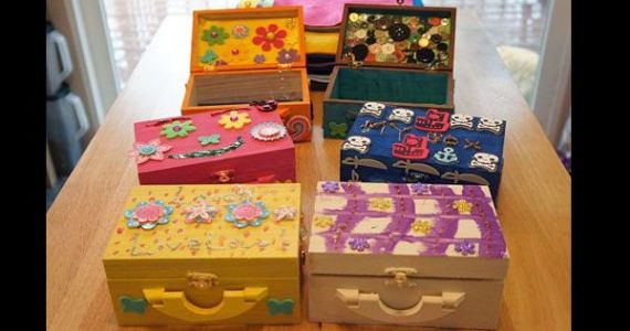 como fazer decoracao com caixa de madeira gastando pouco