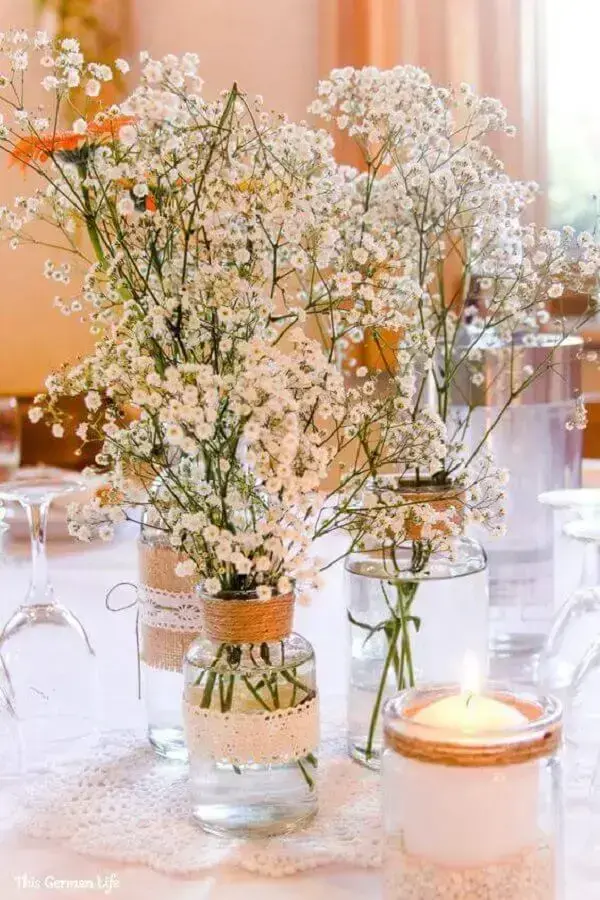decoração de casamento barata e bonita