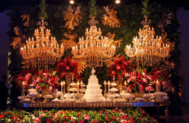 decoração de casamento festa
