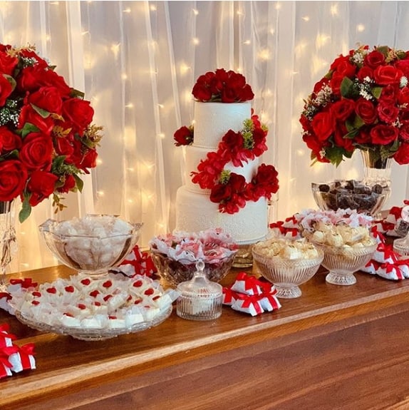 como evitar erros decoração casamento vermelho