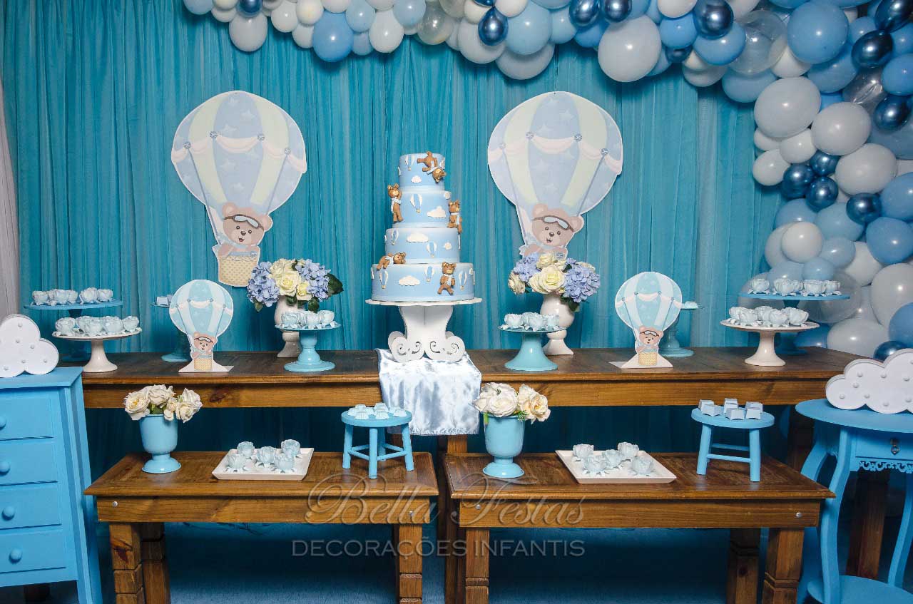 Aluguel ou Compre? Onde Encontrar Decoração de Chá de Bebê Ursinho