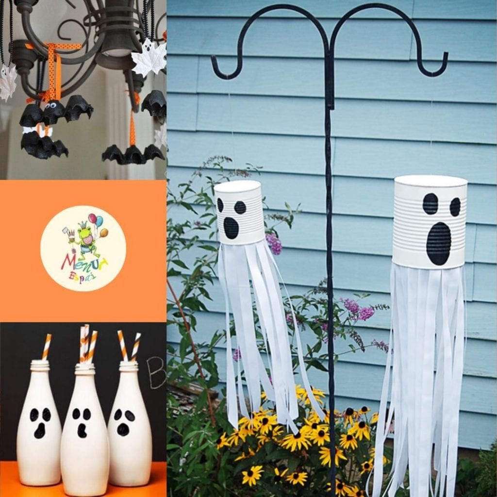 decoração de halloween caseira
