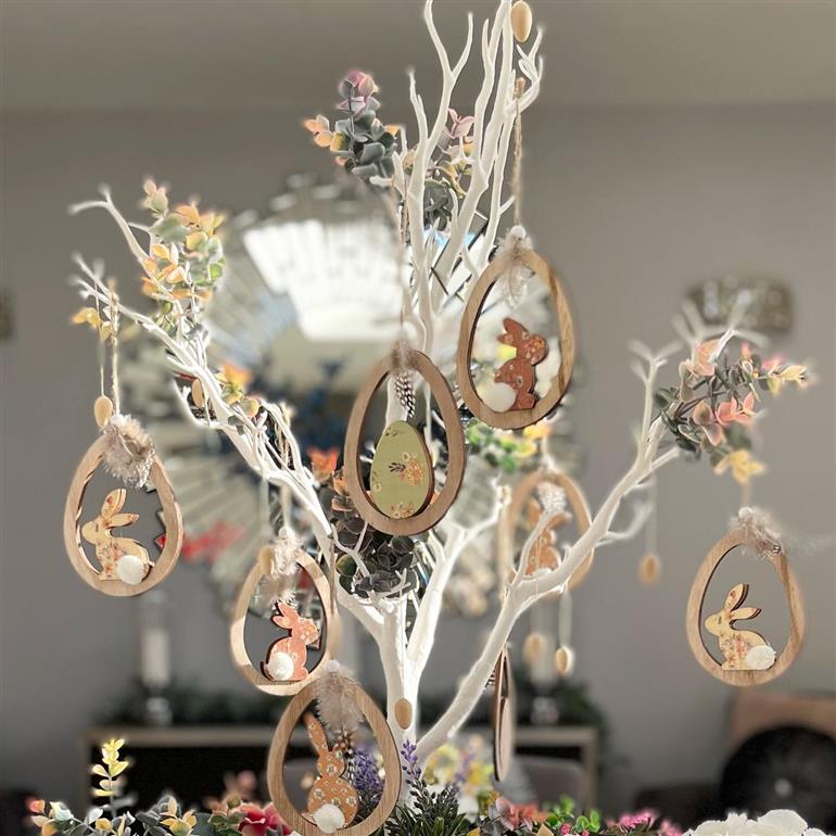 Decoração de Páscoa: 10 Ideias Criativas para Reutilizar Galhos Secos