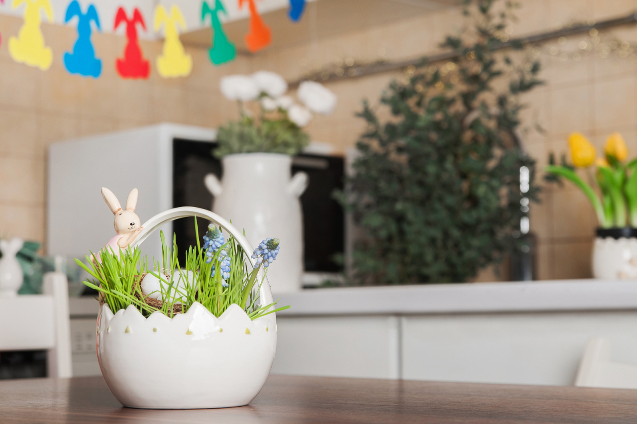 ideias de decoração de páscoa para mesa