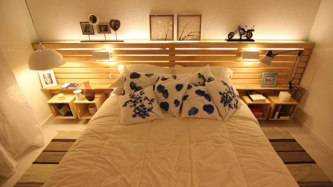decoração de quarto com materiais reciclaveis