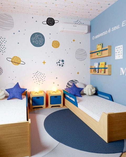 como evitar erros decoração quarto pequeno menino