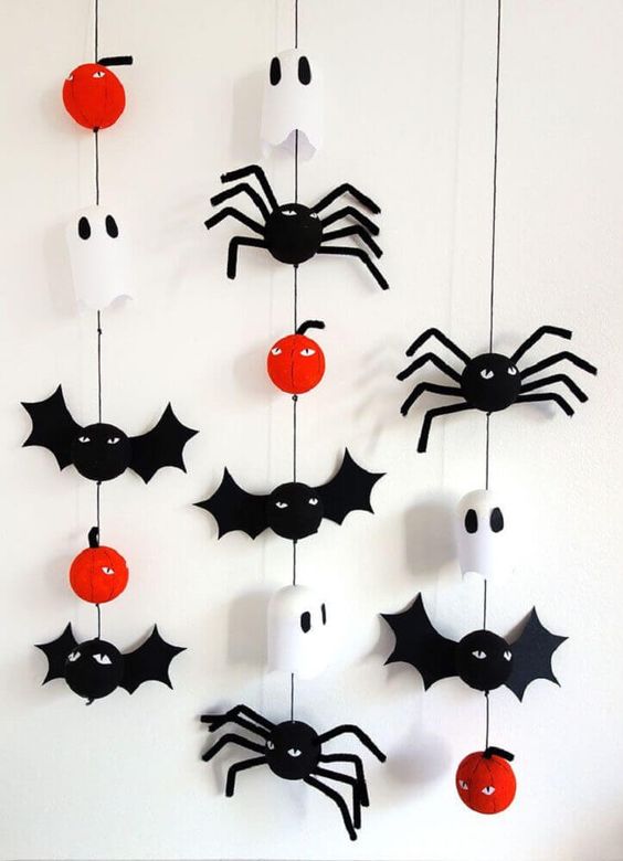 halloween sustentável decoração