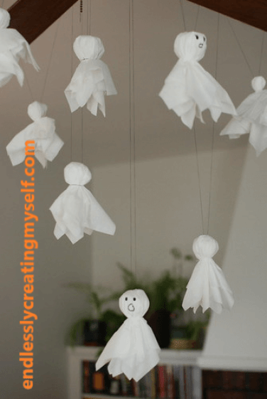 aranhas de halloween feitas em casa