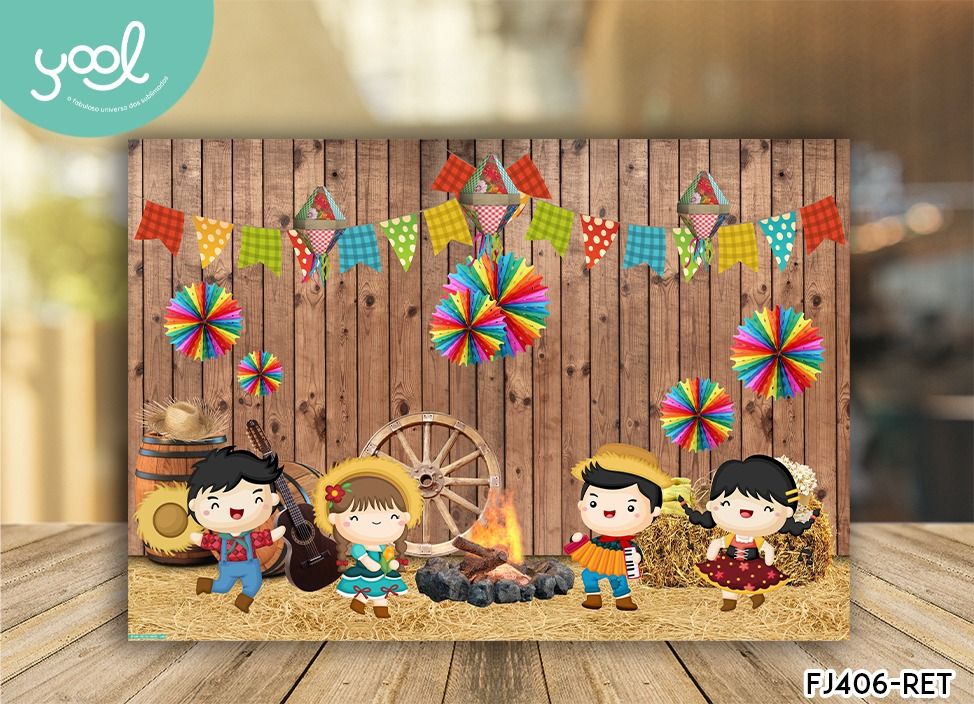 decoração junina para escola infantil