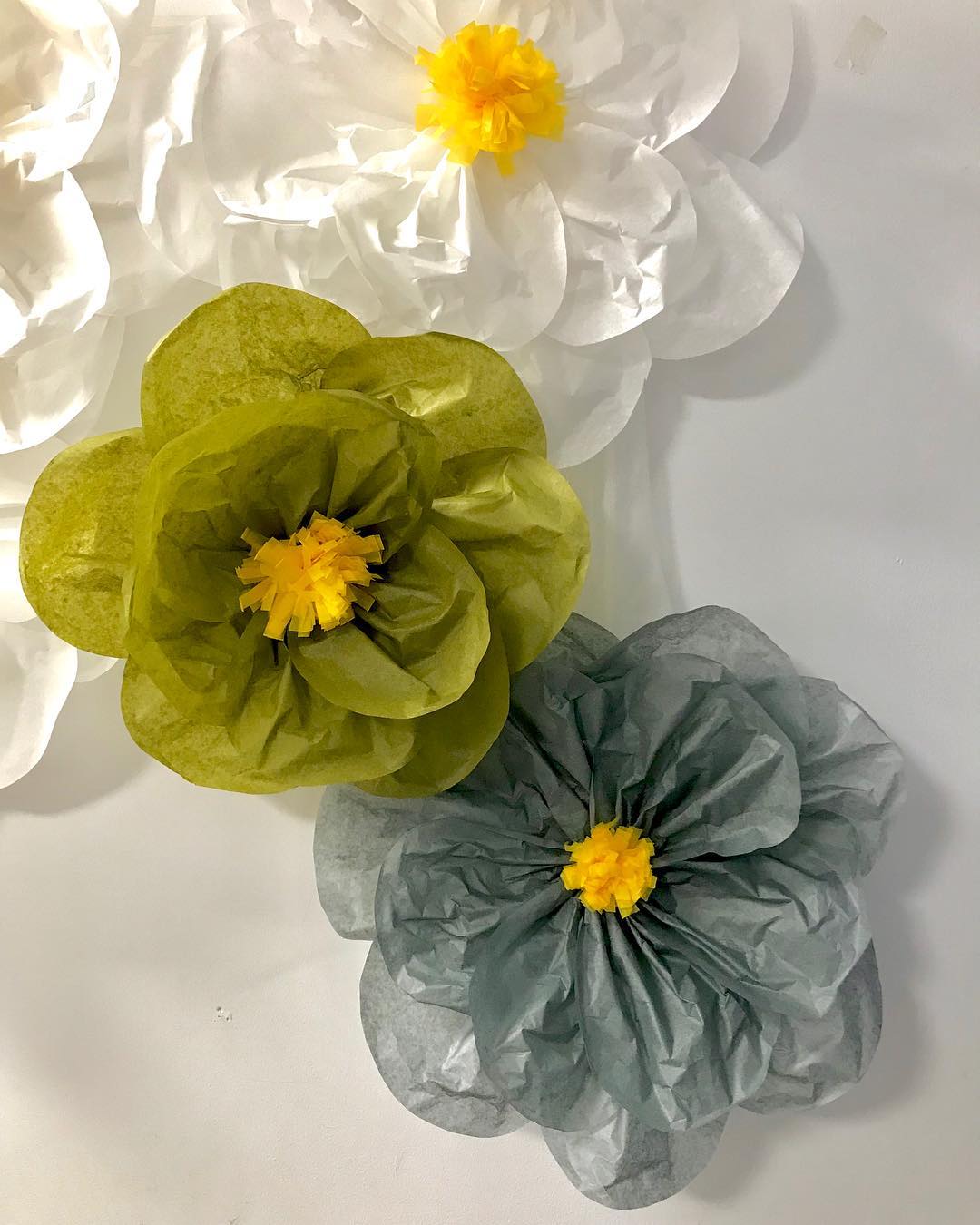 custo decoração papel seda para eventos grandes