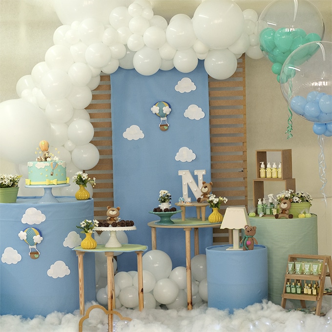 decoracao para baby cha