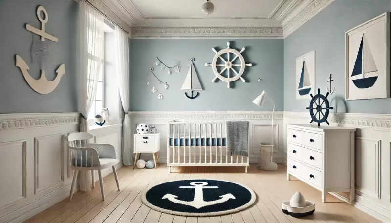 DIY: Faça Você Mesmo a Decoração Marinheira do Quarto do Bebê