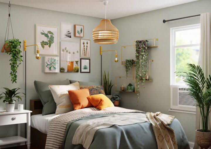 ideias criativas para decorar quarto pequeno