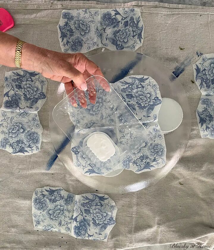 ideias de decoupage em pratos para iniciantes