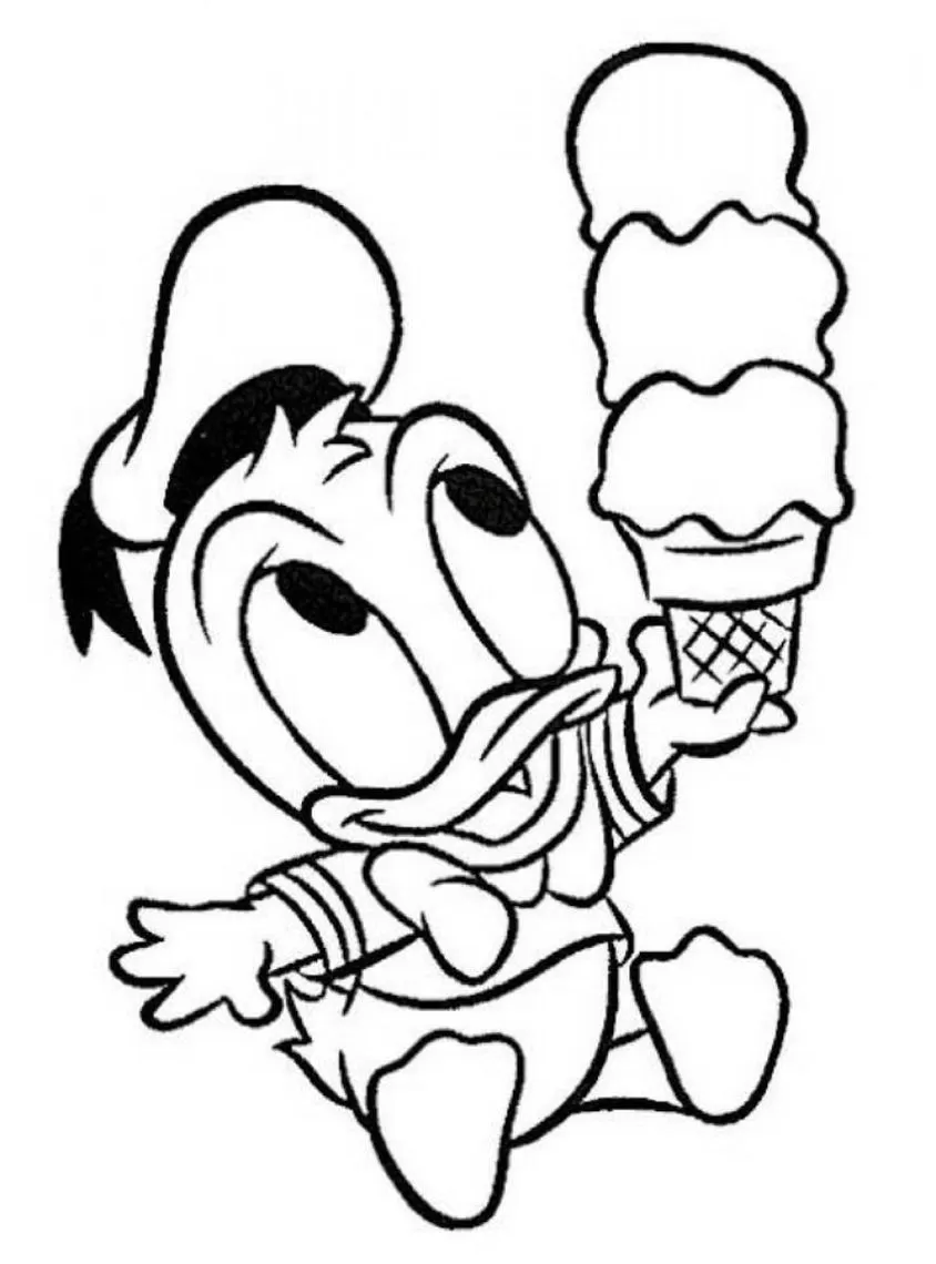 melhores desenhos de pato para colorir online