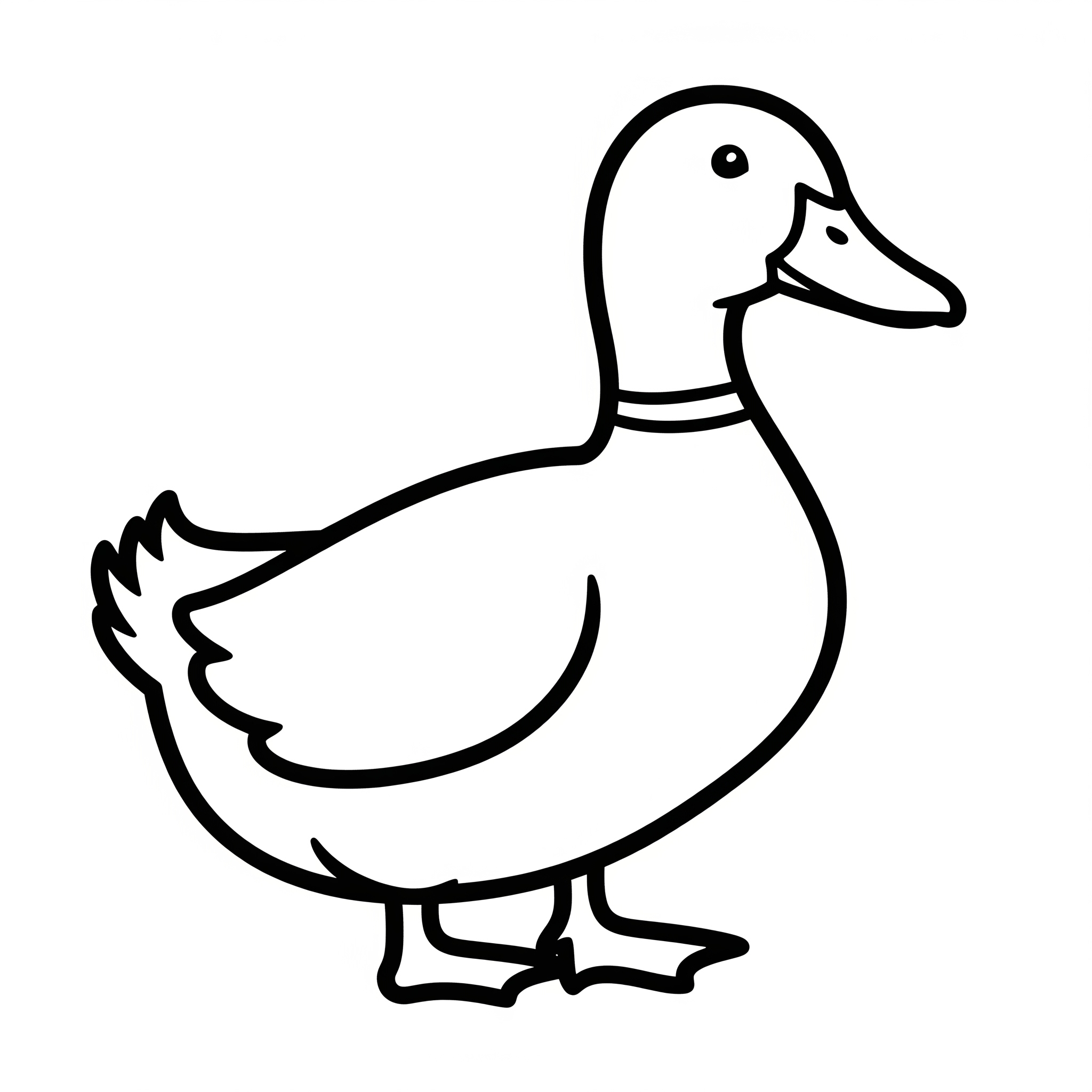 erros comuns ao imprimir desenhos de pato para colorir